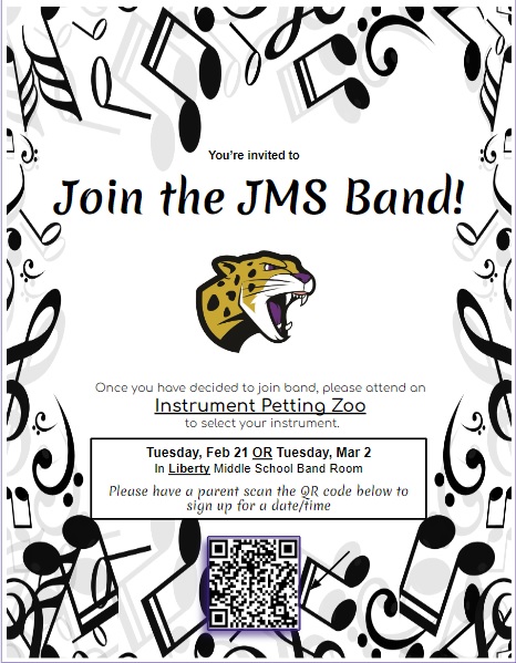 Join the Band Flyer Join the Band Flyer